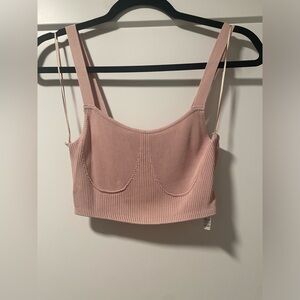 ZARA Pink Bralette. Size S. NEVER WORN NEE WITH TAGS